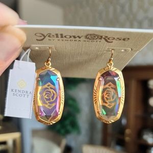 Kendra Scott Yellow Rose Elle Earrings